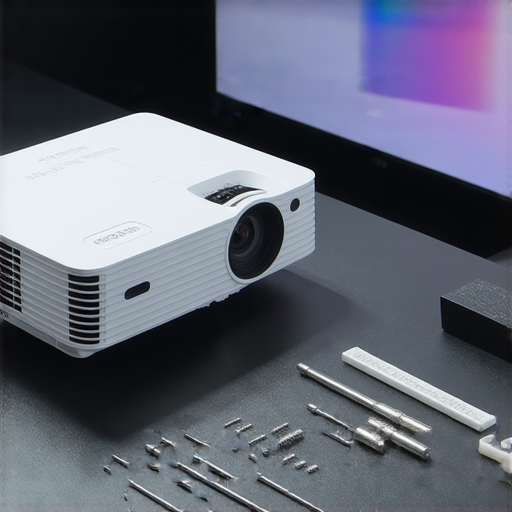 家用投影機維修服務專業技術人員檢查投影機，確保重現精彩畫面，提供高品質維修解決方案，讓您輕鬆享受最佳視覺體驗。