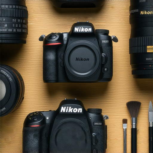 探索尼康各型號相機的潛力，顯示相機及維修服務的圖片，突顯影像品質和專業修護，讓每一張照片都能大放異彩。