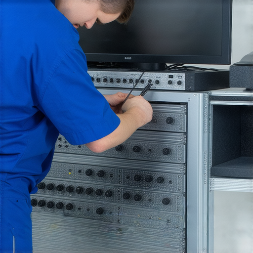 拯救你的聲音音響設備故障維修服務展示，專業技術人員檢查設備，提供高效的解決方案，讓音響恢復清晰音質，助你重獲無障礙的音樂體驗。