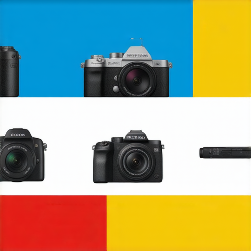 探索2023年最受歡迎的輕便相機的圖片，展示各種型號與功能，並突顯專業維修服務，讓您輕鬆捕捉生活中的精彩瞬間。