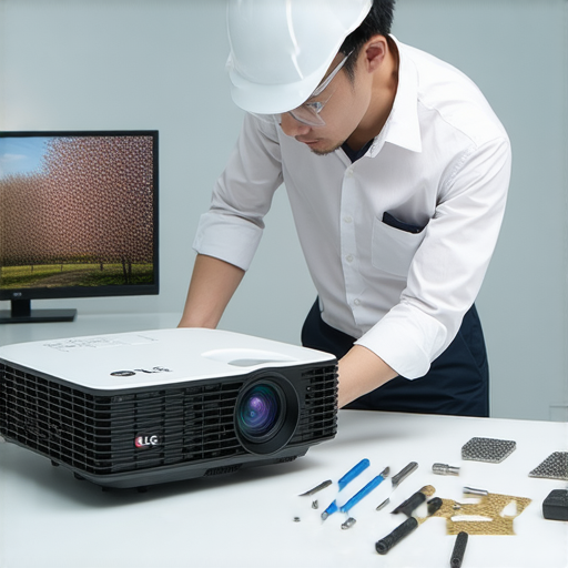 LG投影機故障維修知識分享，專業技術人員展示檢查步驟，幫助用戶解決常見問題，提升觀看體驗至巔峰，讓每一部影片都充滿色彩與清晰度。