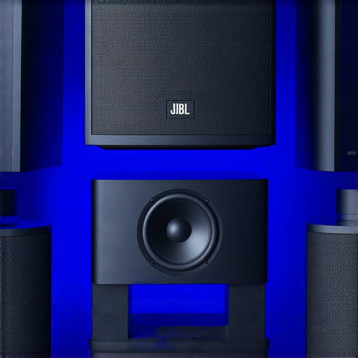 JBL音響系列產品展示，顯示其獨特設計與功能，強調音質完美的特點，並介紹專屬的維修服務，讓音質更佳，吸引音響發燒友深入了解。