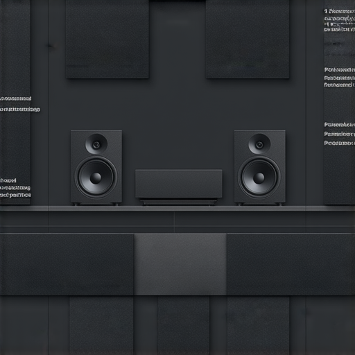 5.1音響系統設置示意圖，展示隱藏設定與調整方法，專業維修服務資訊，幫助用戶了解最佳音響效果的全攻略，提升音質享受。