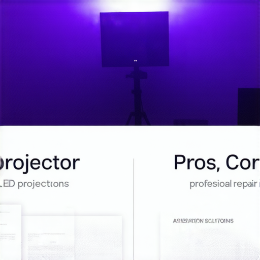 LED投影機的壽命、優缺點與專業維修服務的介紹圖片，揭示LED投影技術的秘密，助您了解更耐用的投影方案，提升觀看體驗，點擊深入探索。