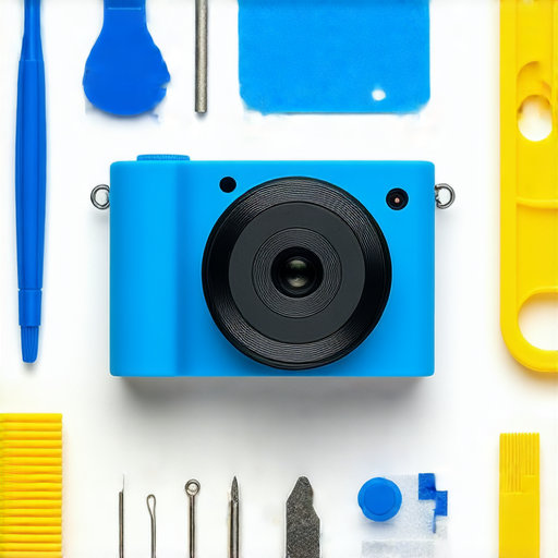 即影即有相機維修教程圖片，展示維修工具和步驟，旨在解決影像問題，幫助攝影愛好者滿足攝影渴望，提升即影即有相機使用體驗。