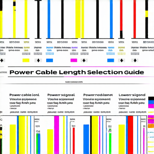 音響電源線長度選擇指南，提升音質效果的示意圖，展示不同長度電源線的影響，包含我們專業維修服務的相關資訊，助您了解電源線的重要性和選擇技巧。