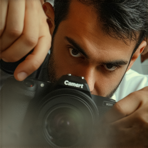 相機鏡頭起霧情況下的維修專家正在進行故障排除 示範快速解決方法的過程 突出相機維護技巧 及有效去霧的步驟