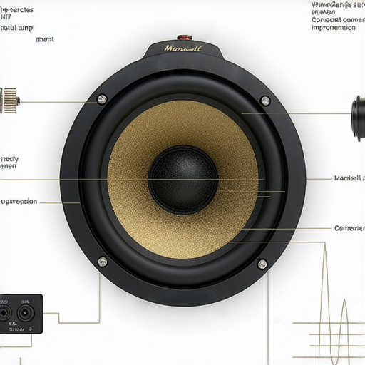 破解Marshall喇叭連接秘訣的圖示，展示音質提升的方法，強調專業維修服務，幫助用戶更好地體驗音樂效果，提升整體音質。