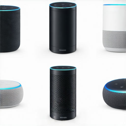 2023年最推薦智能音箱，展示各款特點與外觀，幫助用戶了解選擇，並提及我們提供的專業維修服務，適合每位智能音箱使用者的需求。