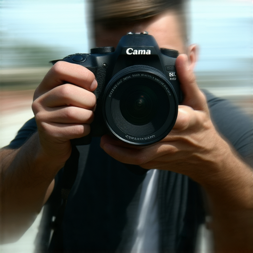 相機運動拍攝秘訣的教學圖片，展示拍攝者運用技巧捕捉動態畫面，配合專業維修服務的提示，提升攝影技巧，讓每位攝影愛好者都能獲得幫助與靈感。