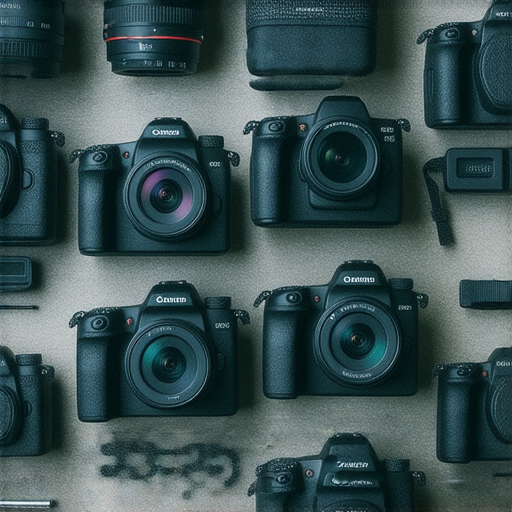 數碼相機展示專業維修服務的圖片，強調各種數碼相機的價位及維修過程，吸引讀者探索維修專業服務，了解相機市場的最新趨勢與優惠。