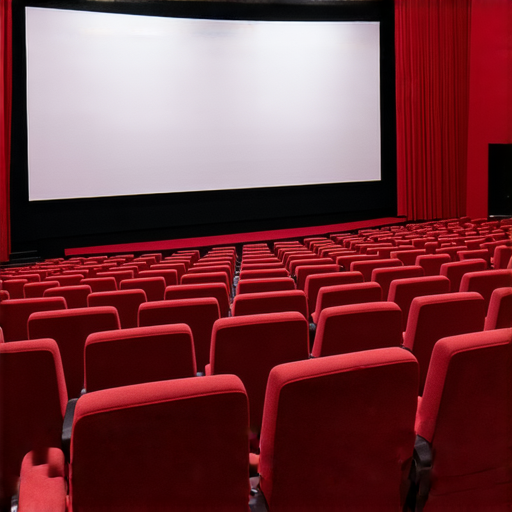 戲院內部清晰的螢幕與舒適的座位，專業維修團隊提供的服務保障觀眾享受完美的視聽體驗，讓每一個電影時刻都生動無比。