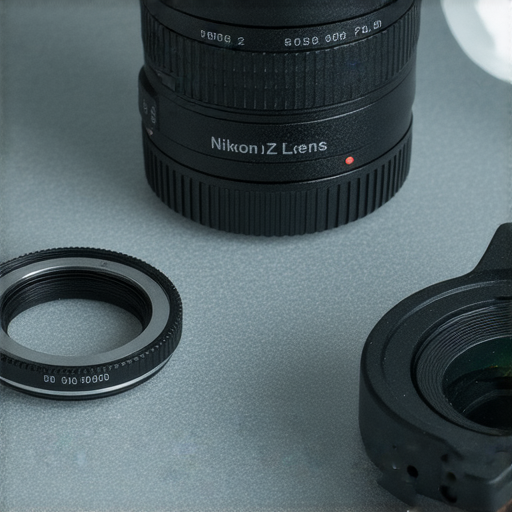 Nikon Z鏡頭維修過程的專業技術圖，展示技師專注的工作與精密設備，讓攝影愛好者了解維修專業，提高拍攝效果的專業知識。