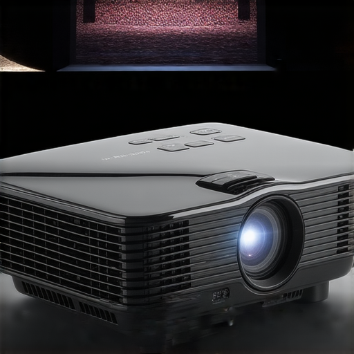 迷你投影機展示，突顯DLP技術的影像品質，並強調專業維修服務，提升影像體驗的魅力，讓用戶探索更清晰的視覺享受。