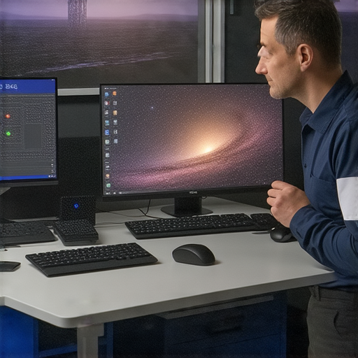 BENQ設備維修專家在專業的工作環境中，揭開無線投影的秘密，為觀眾提供最佳的觀影體驗，展示最新的投影技術及維修服務。