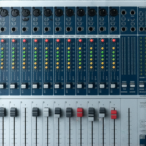 香港混音器故障維修專業服務圖片，展示常見混音器問題，強調維修的重要性及音效恢復魅力，呼籲立即聯繫我們獲取幫助。