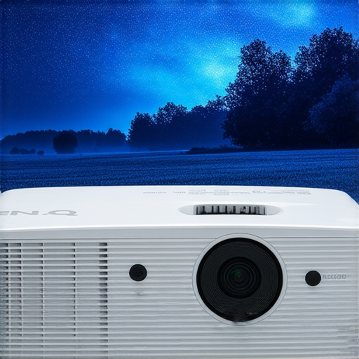 驚豔的BenQ 4K投影機展示，展現無限魅力和清晰畫質，並介紹專業維修服務，讓使用者更安心享受視覺盛宴。