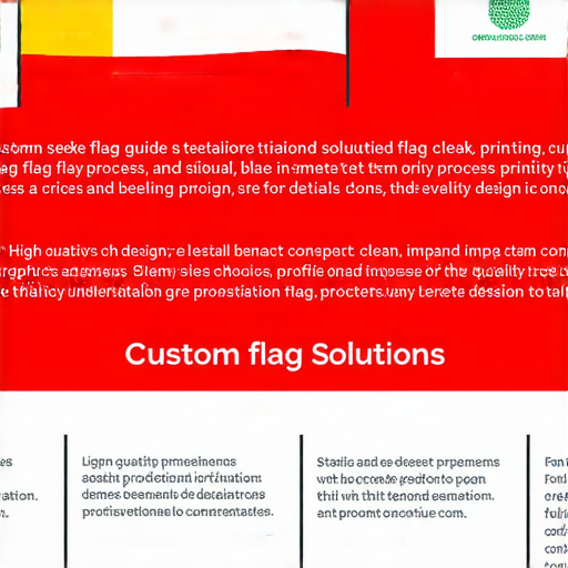 旗幟訂製指南，展示設計過程、印刷步驟與價格分析，幫助消費者了解如何選擇符合需求的旗幟，提升品牌曝光度與活動效果。