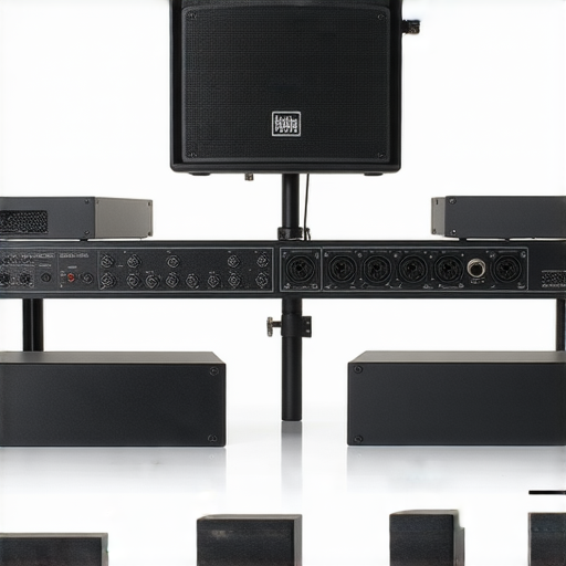 PA系統安裝與接地指南的圖片，展現專業音響和投影效果提升，強調維修服務與音響設備配置的精細，幫助用戶探索更多選擇。