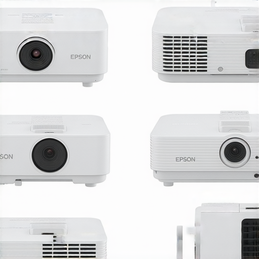 Epson投影機大比拼的圖片，展示多款Epson投影機型號及其特點，聚焦於哪款最值得買，並介紹專業維修服務的資訊，幫助消費者做出明智選擇。