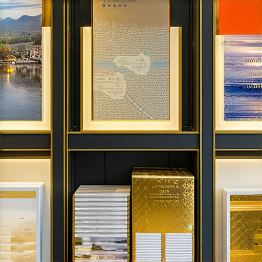 專業印刷服務展示，包括書刊、月曆、地圖以及燙金彩盒印刷，突顯精美的印刷品質和多樣化的產品選擇，滿足不同客戶的需求。