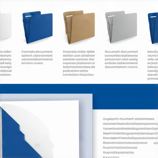 公文袋封設計指南及標書專用膠封面的推薦，展示不同款式的公文袋封和膠封面，強調其用途及設計特色，適合正式文件的包裝。