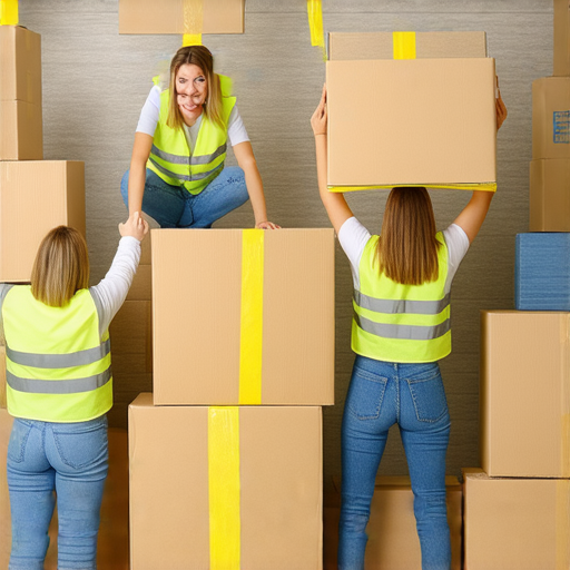 膠紙封箱技巧教學，展示如何使用膠紙快速且有效地封箱，幫助搬家過程更加順利，適合新手與經驗者，讓包裝工作變得輕鬆有趣。