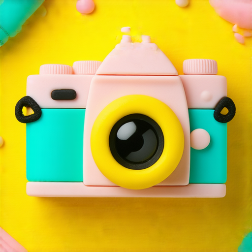 Q版相機的趣味設計展示，吸引眼球的色彩與形狀，傳遞拍攝樂趣。探索為何專業維修對於保持相機性能至關重要，瞭解維護知識。