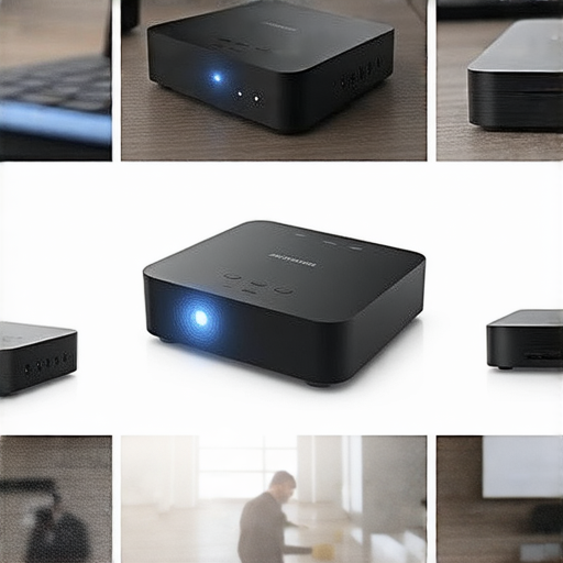 探索無線投影接收器的魅力，展示多款最佳選擇與專業維修服務的圖片，呈現其便捷性與高效性，為用戶提供全面的解決方案與資訊。