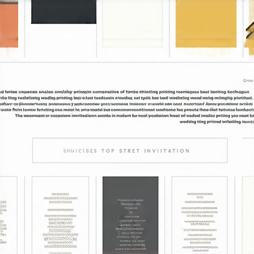 街印刷及各類型印刷技術的全面解析，重點探討喜帖印刷的最佳選擇，展示不同印刷樣式及細節，提供專業建議，幫助用戶選擇最合適的喜帖印刷方式。