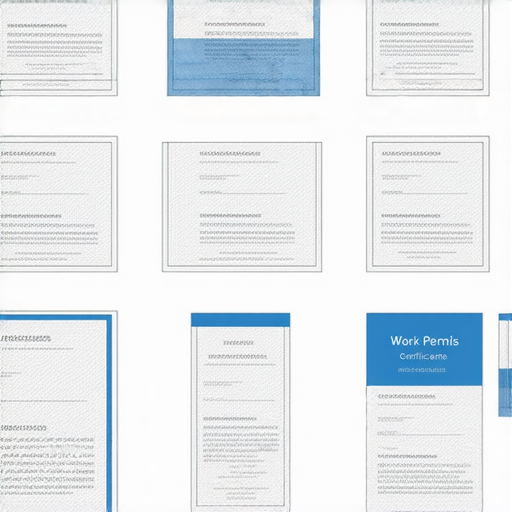 探索工作證與員工證的設計與尺寸，展示各類證件的圖樣及其英文名稱，強調功能性與美學，適合企業與機構參考使用。