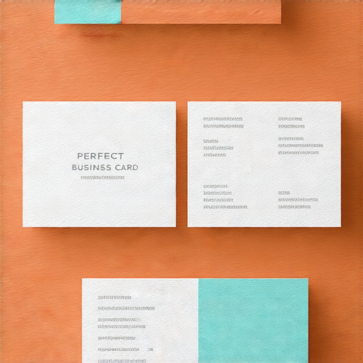 完美名片設計與印刷服務展示，色彩鮮明、美觀實用，幫助品牌更出眾，提升專業形象，吸引更多客戶了解與探索更多精彩服務。