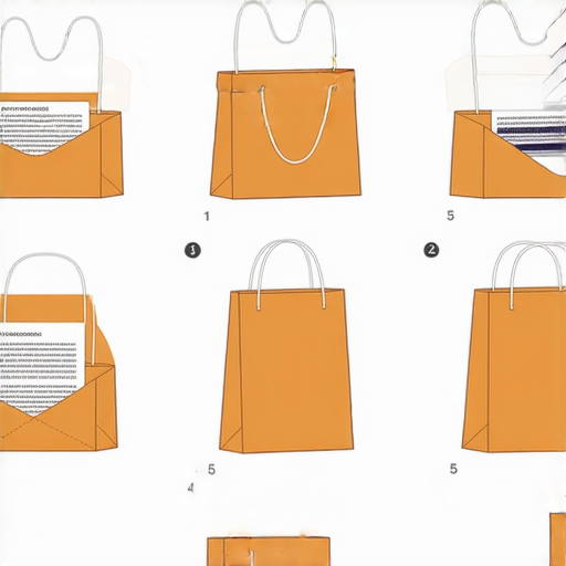 學會禮物袋摺法，讓禮物更具心意的插圖，展示不同摺法的步驟，並強調印刷服務的特色，吸引讀者探索創意包裝的可能性。