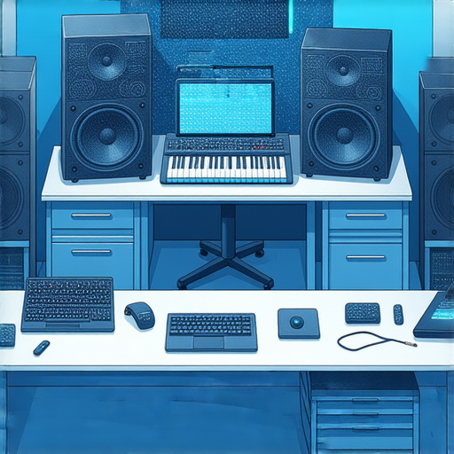 Yamaha音響維修服務圖示，展示專業維修團隊工作情景，突顯音響故障維修與保養登記的過程，邀請用戶探索全面的Yamaha保養與維修服務。