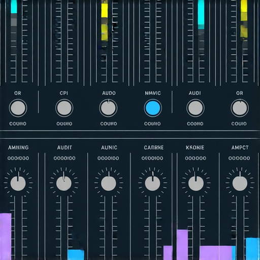 掌握音質的秘密，音響校正器展示圖，專業維修服務介紹，強調音響品質提升及維護技巧，讓音樂愛好者了解如何調整音響效果。
