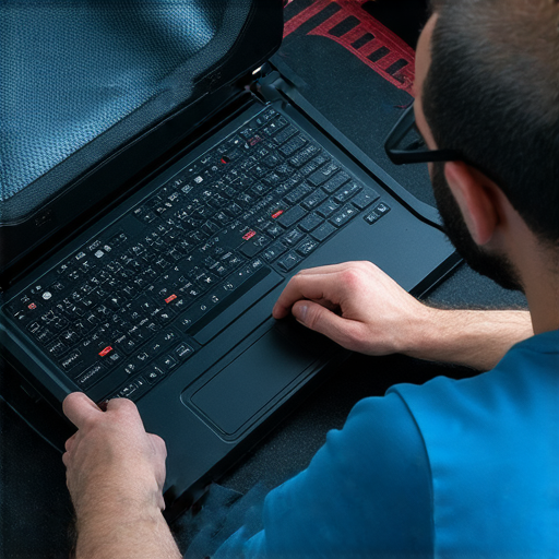 專業汽車音響調校服務，提升音質效果的過程，展示調校設備與技術人員進行維修的畫面，讓使用者了解我們的專業維修服務及其優勢。