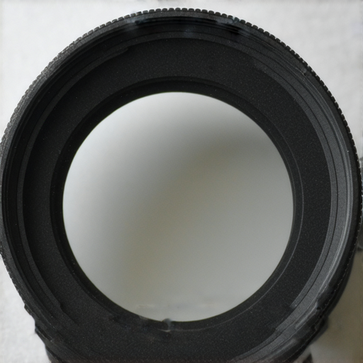 UV保護鏡的應用示範，鏡頭上方清晰貼合UV保護鏡，背景含有維修工具，彰顯如何保護鏡頭並延長使用壽命，提供維修服務資訊。