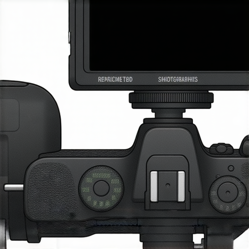 Nikon相機外接螢幕的示意圖，展示專業維修服務，提升拍攝品質，讓攝影師獲得更完美的作品。細節清晰，適合攝影愛好者了解維修的重要性。