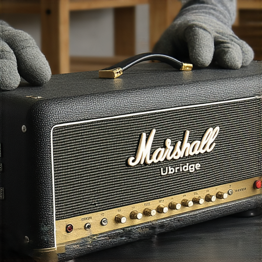 發現Marshall Uxbridge Bluetooth喇叭的無限潛力，圖片展示專業維修服務過程，技術人員仔細檢查設備，為顧客提供高品質修復方案，恢復音響效果，提升使用體驗。