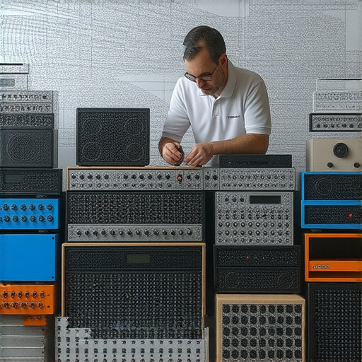 音響維修秘訣揭秘，展示各種音響系統選擇技巧，圖片中有專業技術人員檢查音響設備，教你如何選擇最適合自己的音響系統，立即了解最佳維修與選購建議。