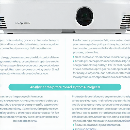 Optoma投影機的優缺點分析圖，展示其性能、畫質及使用體驗，並介紹專業維修服務的細節與優勢，揭示投影機選購的重要資訊。
