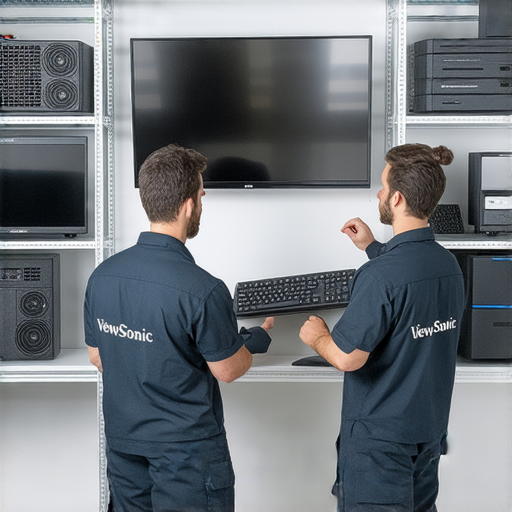 ViewSonic 投影機維修服務專業團隊展示，提供維修技巧及建議，展現投影效果及性能，滿足用戶需求，解決使用過程中的問題，讓投影體驗更加完善。