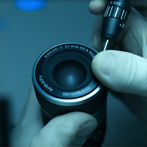 相機感光元件故障維修的相關圖片，展示專業技術人員在檢測與修復感光元件，揭示維修過程的細節與專業修復服務的重要性。