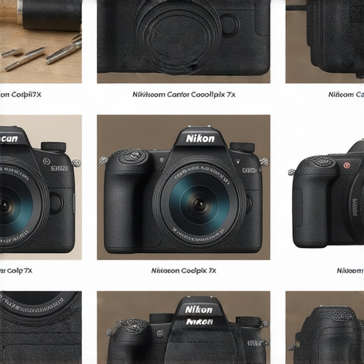 Nikon Coolpix 7x相機維修指南圖片，展示相機維修過程中的設備和專業人員，傳遞輕鬆修復和提升相機潛能的訊息，鼓勵立即咨詢專業維修服務。