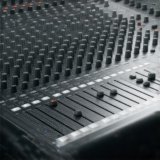 揭開混音器的秘密，專業維修服務展示，技術人員專注檢查混音器，讓你了解維修過程和服務品質，提升音頻效果的專業選擇。