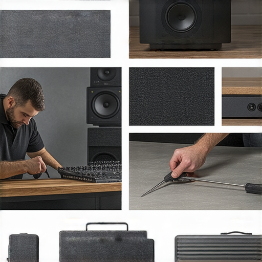 音響清潔過程示範，專業技師使用工具清潔音響設備，提升音質和延長使用壽命，並提供維修服務，讓您的音響音質回春，立即了解更多。