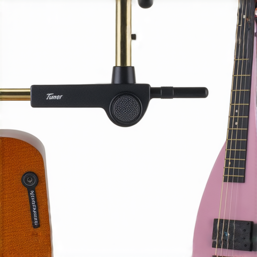 調音器及專業維修服務的宣傳圖片，展示調音器的價格與設備升級方案，吸引消費者以最低成本升級樂器，提升音質，增加音樂表現力。