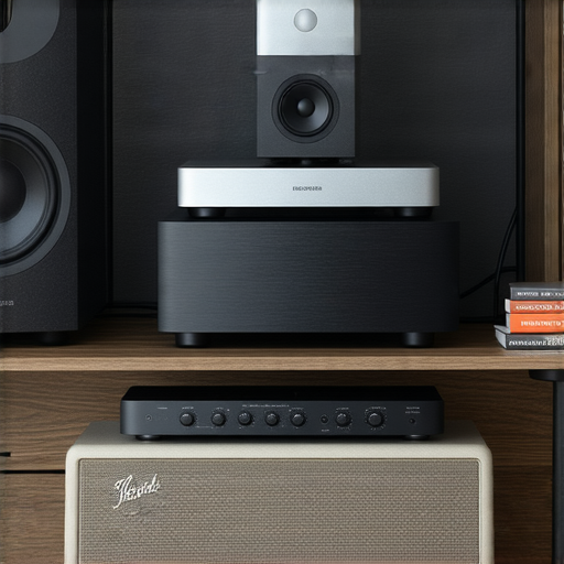 音響調聲入門教學圖片，展示音響設備和調聲工具，內容涵蓋完美音質的技巧，並提供維修專家的建議，幫助愛好者提升音質體驗和維護技巧。