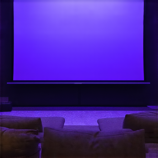 短焦投影機布幕展示，清晰畫質效果，顯示理想的投影場景，並強調專業的維修服務，讓您享受最佳觀影體驗。