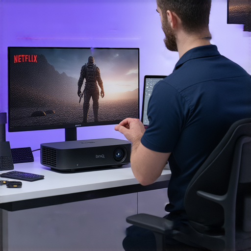 Netflix在BenQ投影機上出現問題，專業維修服務提供一鍵解決方案，提升觀影體驗，確保穩定流暢播放。